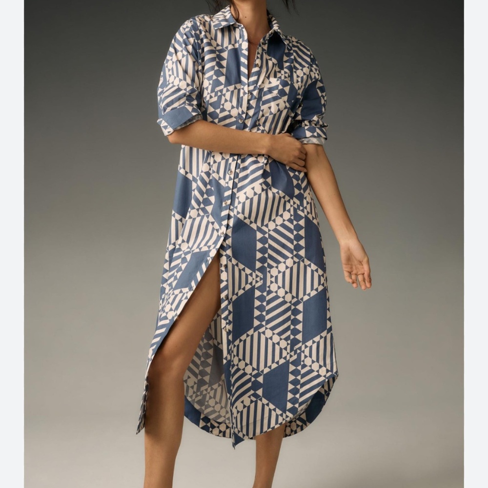 Anthropologie Soren Shirt Dress